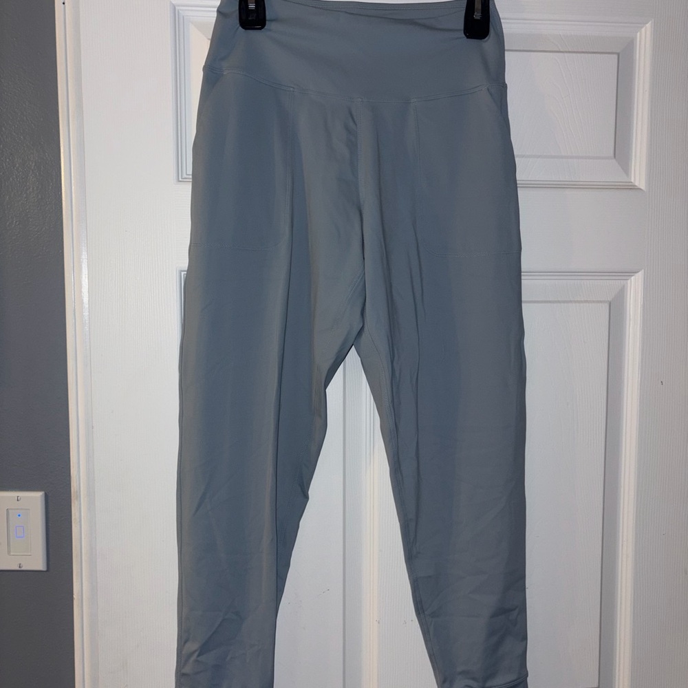 Light blue High-Waisted Leggings